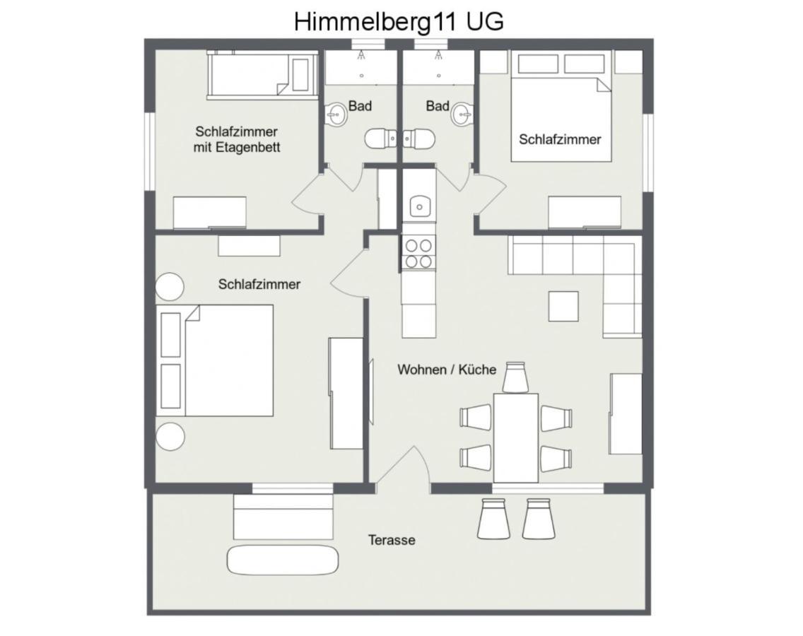 Apartament Himmelberg11 Thalfang Zewnętrze zdjęcie